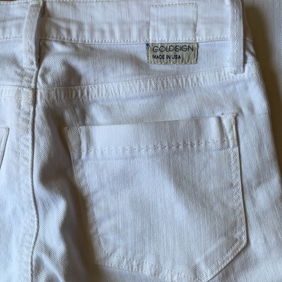 GOLDSIGN Misfit Mid-Rise Slim Straight Leg Jeans Size 23 - Picture 11 of 12